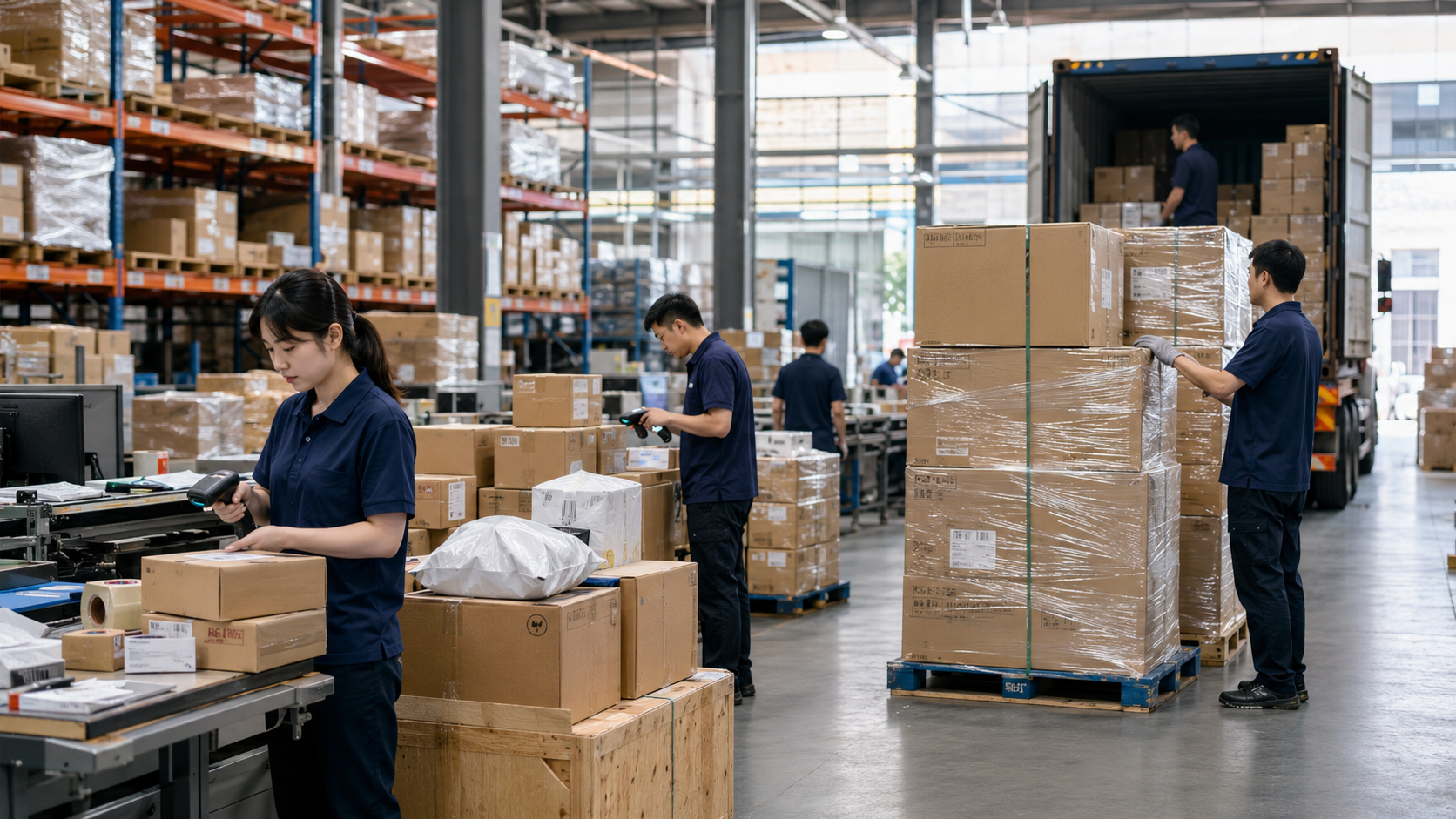 China-Warehouse-Consolidation-Service-Combine-Multiple-Suppliers-Into-One-Shipment